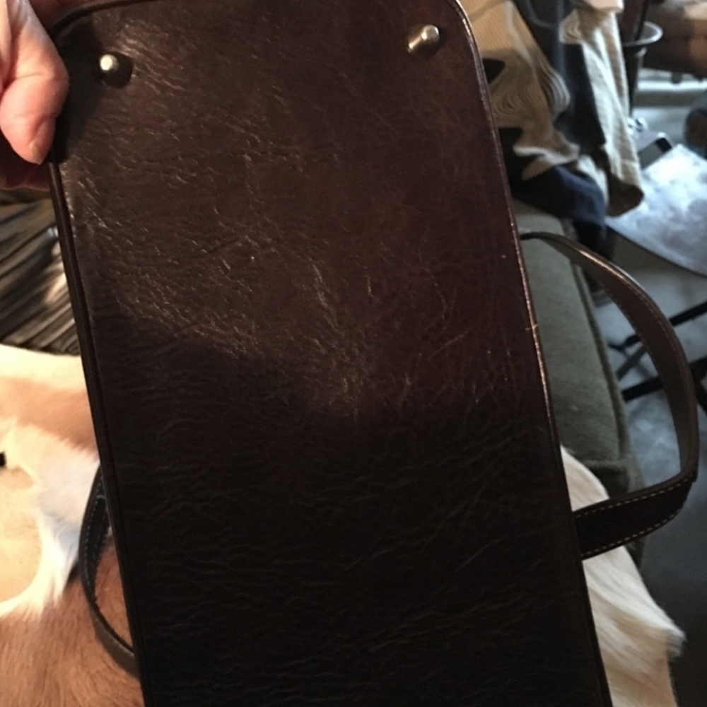 Classic Coach Beige Brown Handbag in EUC! - Picture 4 of 6